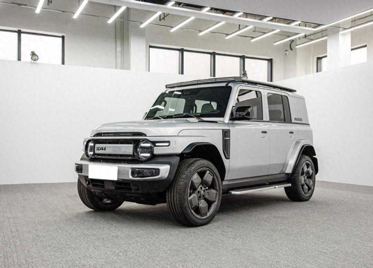 奇瑞iCAR V23正式发布，造型硬朗内饰科技，将于下半年上市