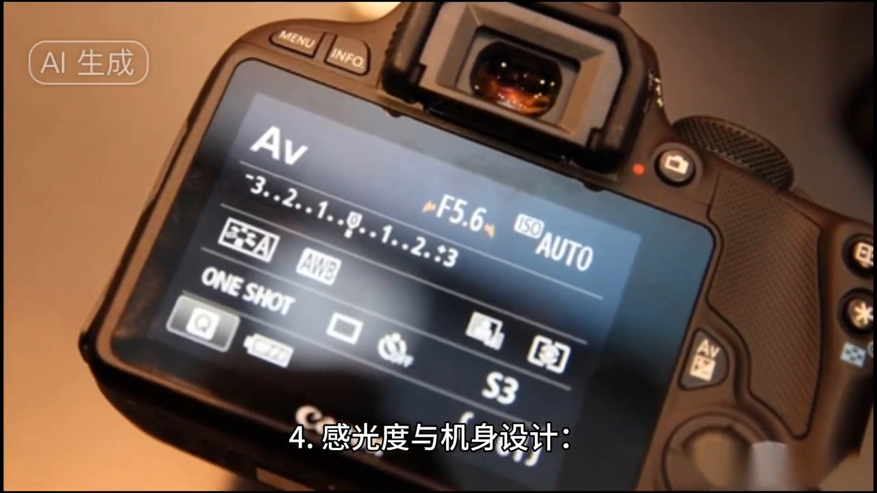 世界上体积最小、重量最轻的数码单反相机——佳能EOS100D