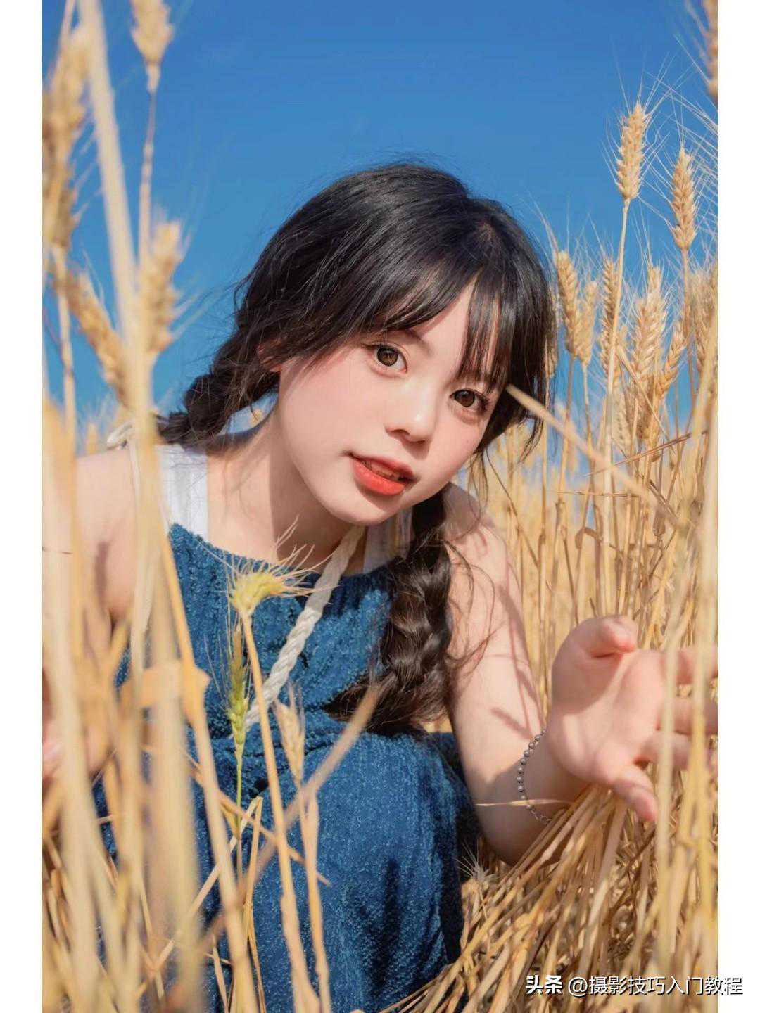 摄影技巧：麦田拍照怎么拍？有哪些拍照姿势？