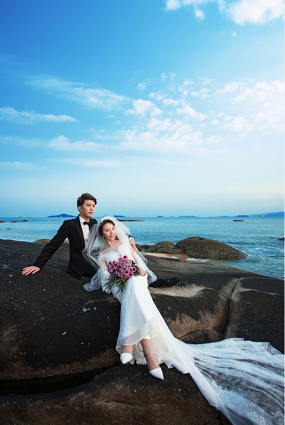 简单几招，教你轻松拍出韩式婚纱