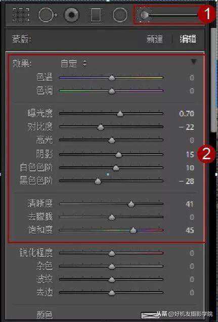 利用Lightroom修饰山间瀑布，并替换单调的天空