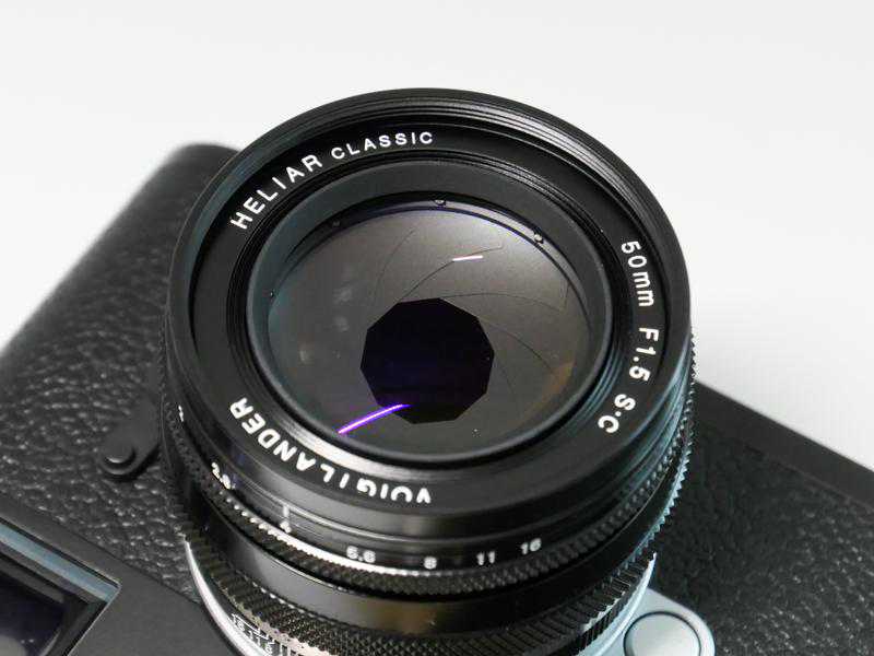 确善能发布HELIAR classic 50mm F1.5 外观、光学、成像全复古