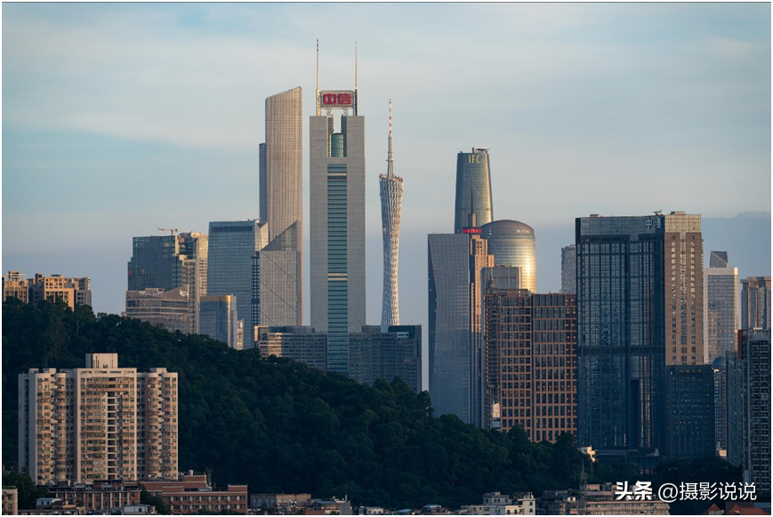 领略广州之美：古建筑与现代建筑相结合，拍出独特广府味，惊艳！