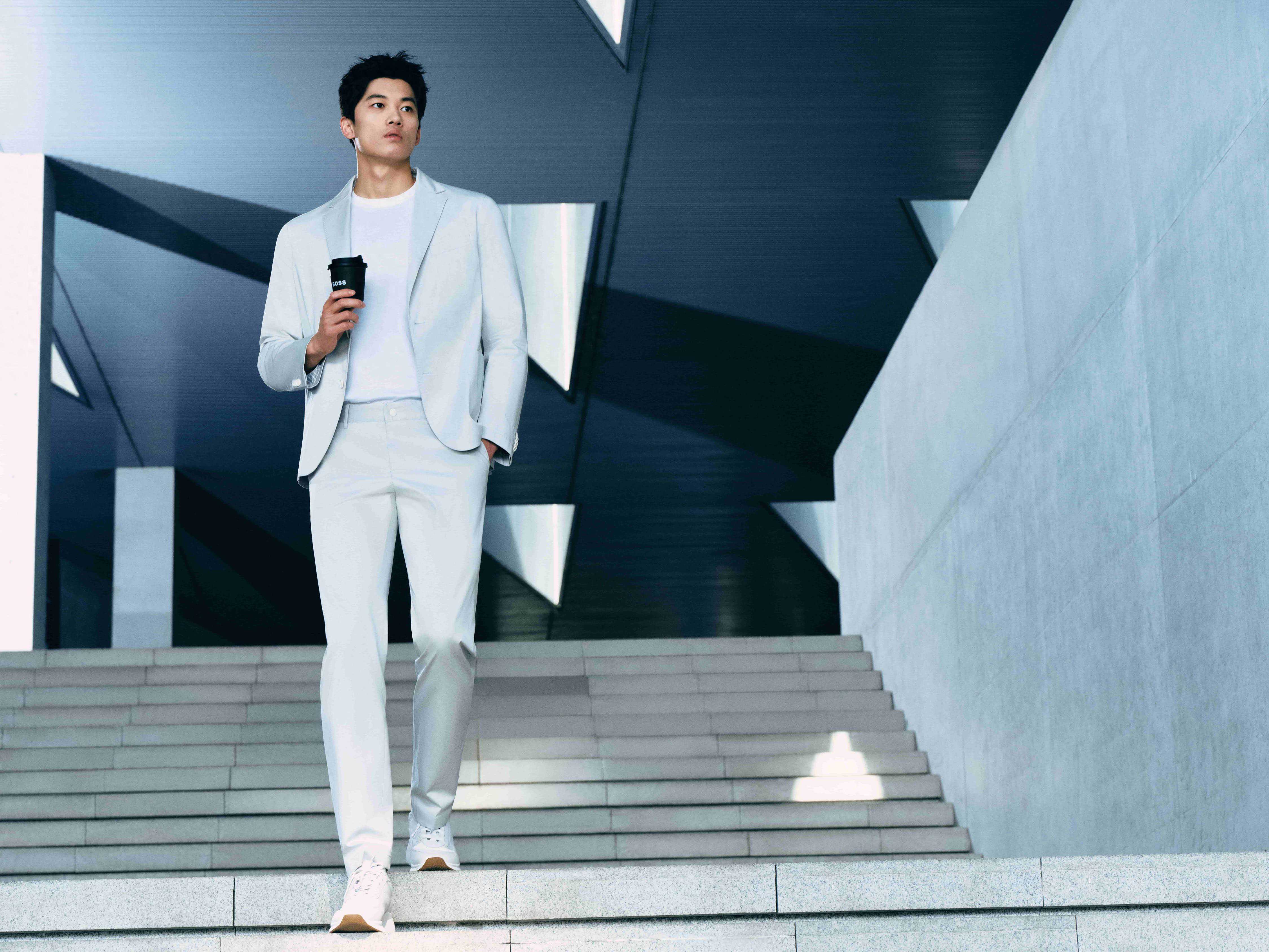 蓄势待发：汪顺演绎全新BOSS Performance机能通勤系列